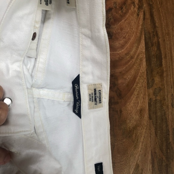 Size 25 Citizens of Humanity Liya jeans in white - Picture 5 of 7